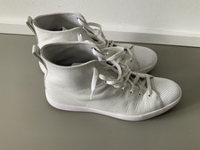 Converse Chucks ALL STAR Modern Hi Lite Leder Schuhe Sneaker US 12 EUR 46 Weiß