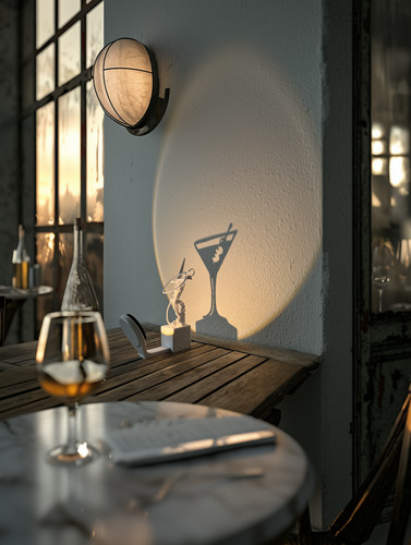 Martiniglas led tischleuchte - martiniglas,