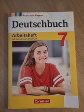 Arbeitsheft,Deutsch, Realschule, 7.Klasse, mit interaktiven Übungen online