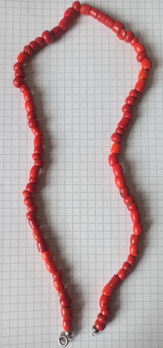 Echte natur korallenkette rot - natur-korallenkette,