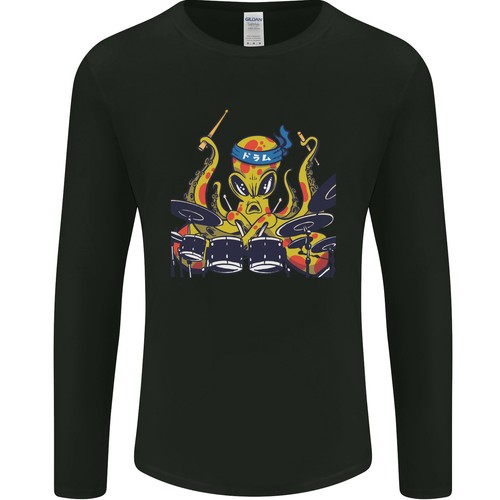 Octopus schlagzeuger shirt - octopus,