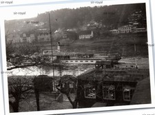 Stadt Wehlen 1931 - Elbe mit