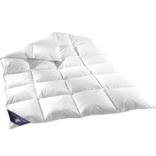 Neu Daunenbettdecke 135x200, 800 gramm, Casettendecke 80% Daunen 20% Feder