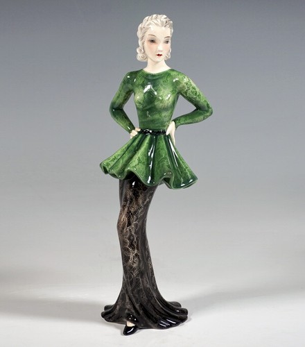 Goldscheider figur art deco - goldscheider,