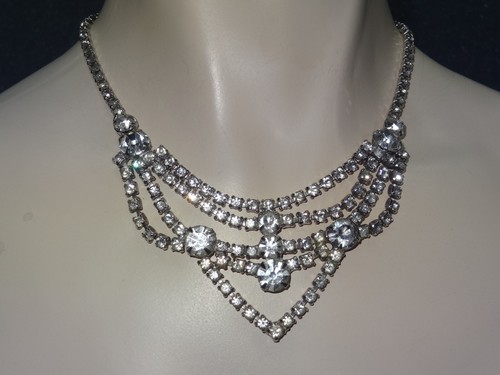 Strass schmuck collier - strass,