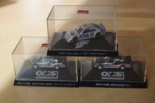 3 Stück Herpa Mercedes-Benz DTM  Rennwagen Klaus Ludwig