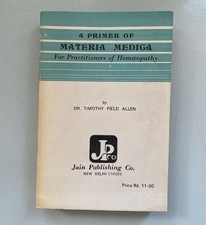 A Primer of Materia Medica