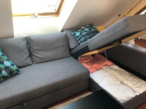 Eckbettsofa mit bettkasten - mit,