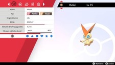 Non Shiny Victini 6IV | LVL 15