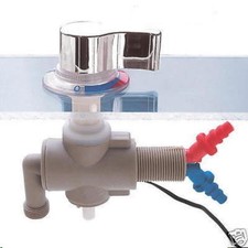 Einhebelmischer Mono Mix Chrom Wasserhahn UT 1/2" Mischer kalt/warm 300f195 NEU