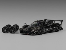 PAGANI Zonda REV - full Carbon  - black - CM 1:64