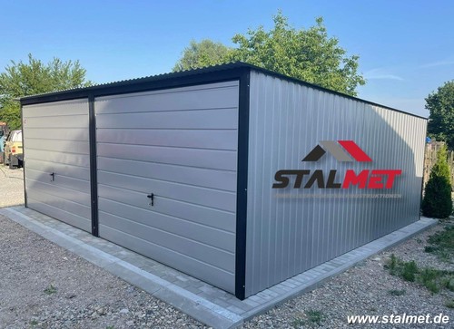 Blechgarage 6x6x2 14m - blechgarage, 6x6x2,14m