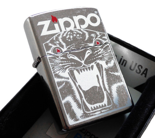 Zippo lighter tiger with - lighter,