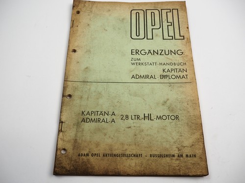 Opel kapitän admiral a - kapitän,