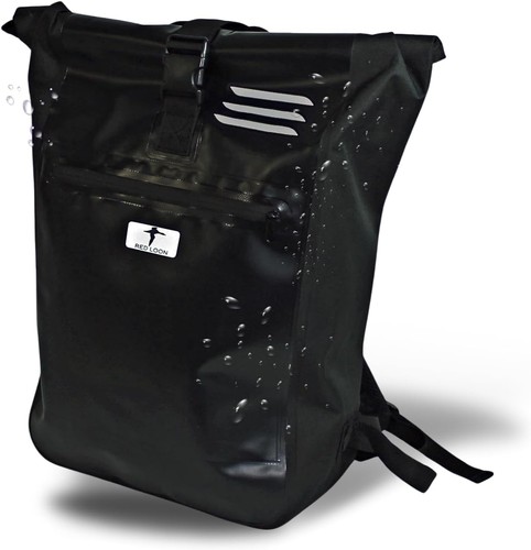 Red loon kurier rucksack - red,