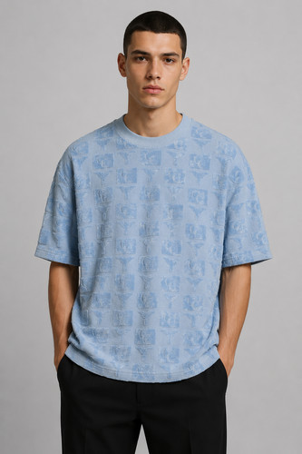 Carlo colucci flock shirt - colucci, t-shirt