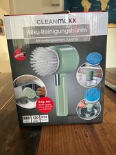 Clean Maxx Akku-Reinigungsbürste 5-tlg 2 Geschwindigkeitsstufen neuwertig