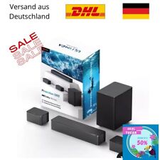 ULTIMEA D60 Soundbar Dolby Atmos 5.1 3D Surround BassMX  eARC HDMI Subwoofer Ovp