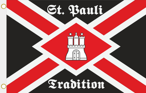 Fahne flagge pauli - st.,