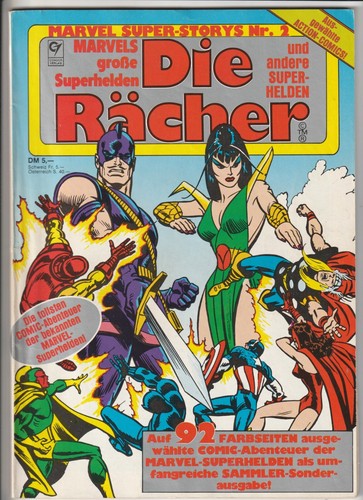 Marvel super storys 2 - marvel, die