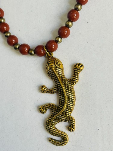 Halskette salamander eidechse - halskette,