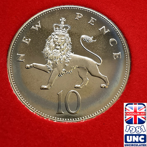 British 1981 - unc),