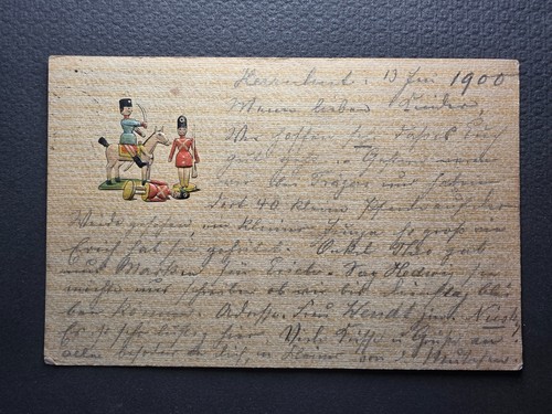 Postkarte herrnhut 1900 - postkarte,