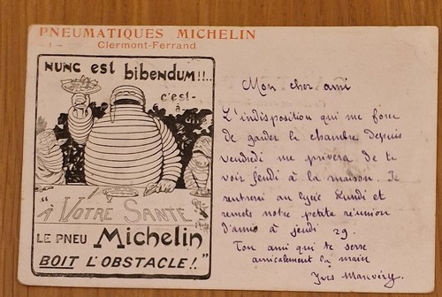 Werbe michelin - werbe-ak,