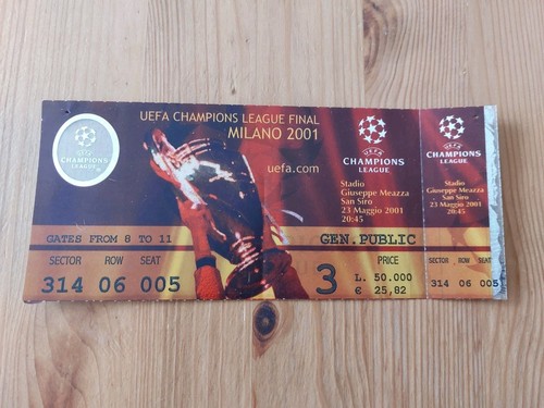 Used ticket uefa - uefa, champions