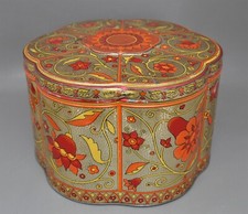 Art Deco - große Blechdose