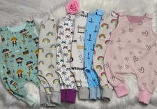 Strampler romper baby frühchen babymode Handmade Kleiderpaket