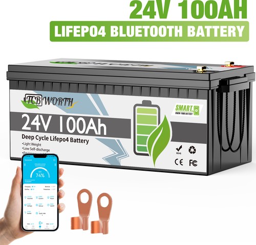 24v 100ah lifepo4 akku - 24v,