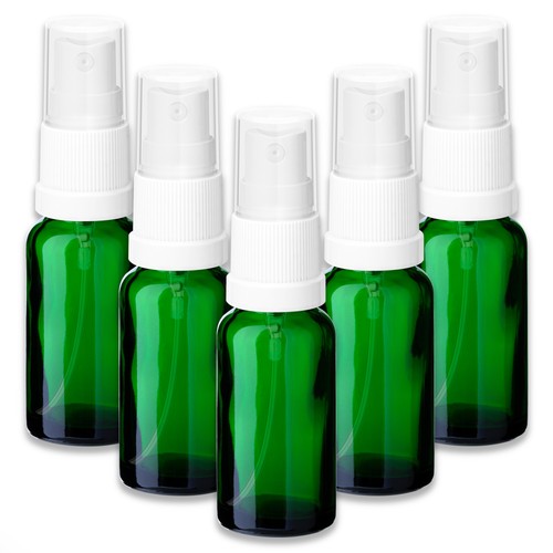 Grüne glasflasche ml - 5x, 20