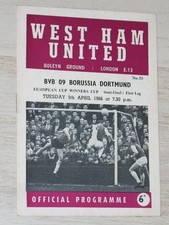 WEST HAM UNITED - BV BORUSSIA