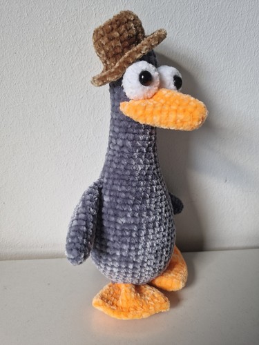 Die gans gehäkelt - die,