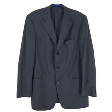 Vintage HUGO BOSS Cerruti Herren Einstein Sigma Wollblazer Jacke Größe 106 - XL