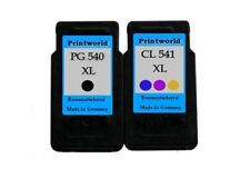 2 Druckerpatronen XL Canon PG-540 & CL-541 Pixma MG2150 MG4150 MG4250 TS5150