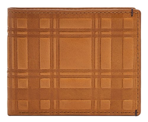 Fossil bronson emboss - fossil, bifold