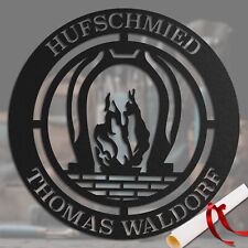Hufschmied -Zunftzeichen