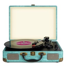 Tragbarer Vinyl Plattenspieler