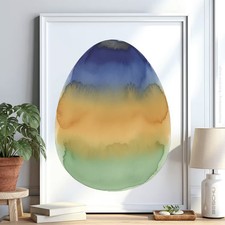 Ostern Ei v2 Schablone Malen