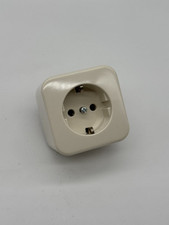 ‼️Busch-Jaeger 2300EAP-09-503 SCHUKO Steckdose Busch-Duro 2000 AP cremeweiß‼️