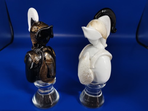 Murano glas schachfiguren - murano,