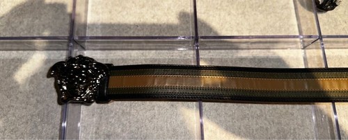 Versace gürtel kaki braun - gürtel,