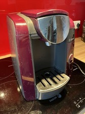 Tassimo Bosch Kaffeepadmaschine TAS 43xx mit Disk und Handbuch, Violetrot