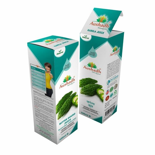 Bitterer kürbis saft - kürbis, (karela)