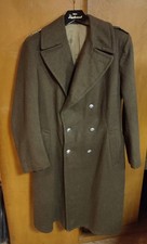 Mantel französische Armee M 48 Wolle braun vintage Militär