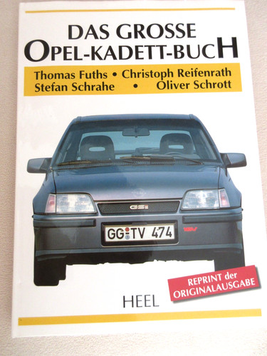 Das grosse opel kadett buch - das,