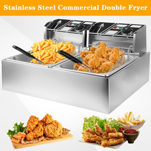 öl fritteuse 5000w 12l - Öl-fritteuse,