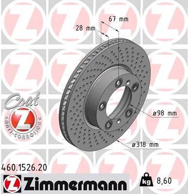 Zimmermann bremsscheibe - zimmermann,